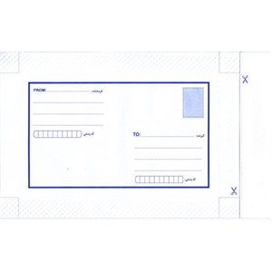 پاکت نامه پستی مدل حبابدار کد chek بسته 50 عددی