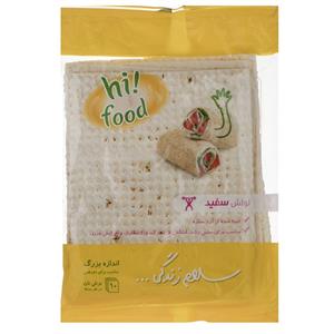 نان لواش سفید های فود - 300 گرم Hi Food White Lavash Bread - 300 gr