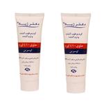 کرم مرطوب کننده دکتر ژیلا سری Emolient مدل Eucerin حجم 75 میلی لیتر مجموعه 2 عددی 