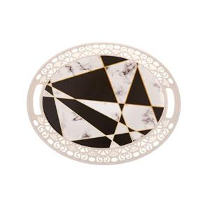 سینی بیضی کاراجا Geometrik