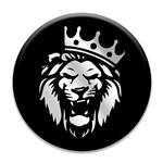 برچسب موبایل مدل Lion Crown مناسب برای پایه نگهدارنده مغناطیسی