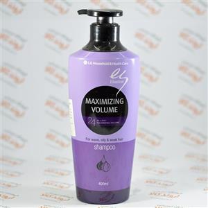 نرم کننده و حجم دهنده مو ال جی سری Elastine مدل Maximizing Volume حجم 400 LG Elastine Maximizing Volume Conditioner 400ml