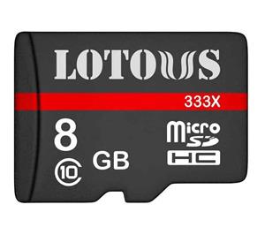 کارت حافظه microSDHC لوتوس مدل Color Elite کلاس 10 استاندارد UHS-I U1 سرعت 90MBps ظرفیت 8 گیگابایت
