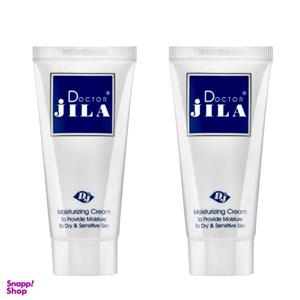 کرم مرطوب کننده دکتر ژیلا مدل کلاژن حجم 50 میلی لیتر بسته 2 عددی