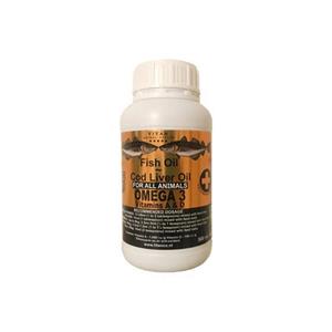 روغن ماهی درمان ریزش مو سگ و گربه تیتان مدل امگا 3 حجم 500 میلی لیتر