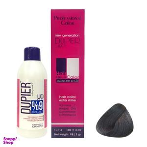 کیت رنگ مو دوپیر شماره 6.11 حجم 100 میلی لیتر  رنگ بلوند دودی قوی