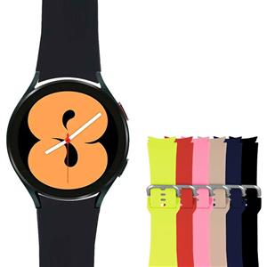 بند مدل سیلیکونی مناسب برای ساعت هوشمند سامسونگ Galaxy Watch4