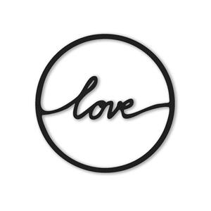 دیوارکوب طرح love مدل va-b02