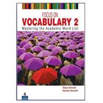 کتاب Focus on Vocabulary 2 اثر Diane Schmitt انتشارات هدف نوین