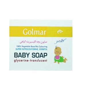صابون بچه گلمر مدل گلیسیرینه وزن 85 گرم مجموعه 3 عددی
