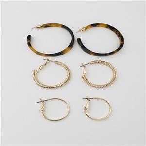گوشواره زنانه اکسسورایز مدل GA263 مجموعه 3 عددی