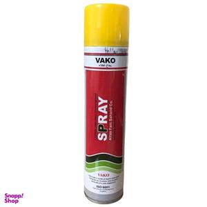 اسپری رنگ زرد واکو کد 02 حجم 300 میلی لیتر