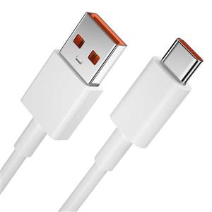 کابل تبدیل USB به USB-C شیائومی مدل 5A Fast طول 1 متر