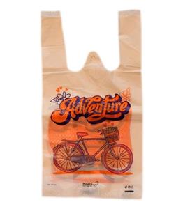 کیسه خرید کوالا مدل Bicycle4352 بسته 100 عددی