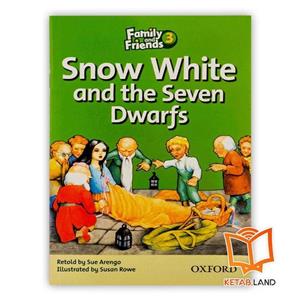 کتاب  Snow White and the Seven Dwarfs Family 3 Readers Book اثر جمعی از نویسندگان انتشارات ابداع
