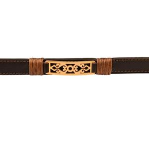 دستبند چرمی کهن چرم مدل BR51-7 Kohan Charm BR51-7 Leather Bracelet