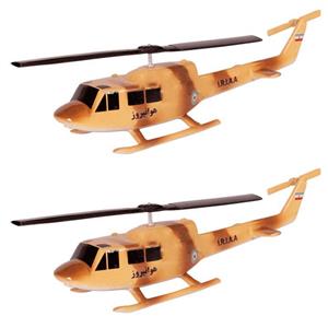 ماکت هواپیما مدل بل 214 بسته 2 عددی