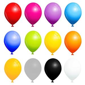 بادکنک مدل ساده بسته 10 عددی