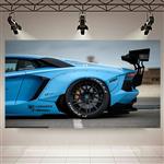 تابلو بوم طرح ماشین مدل لامبورگینی Aventador کد AR5240