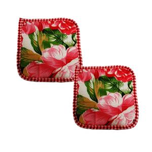 دستگیره آشپزخانه مدل گل های بهاری کد 01 مجموعه 2 عددی