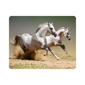 ماوس پد اطلس آبی طرح اسب مدل T1328