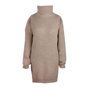 تونیک بافت زنانه زیبو مدل 011420-CREAM