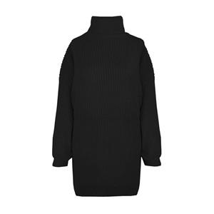 تونیک بافت زنانه زیبو مدل 011420-BLACK