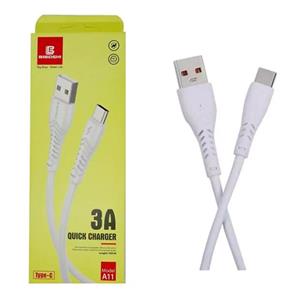 کابل تبدیل USB به USB-C بیبوشی مدل A11 طول 1 متر