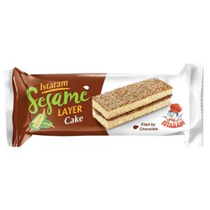 کیک لایه ای کنجدی ایسترم - 50 گرم بسته 24 عددی