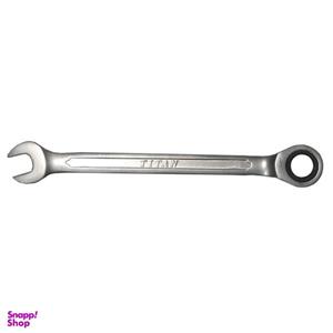 آچار یک سر تخت یک سر رینگی جغجغه ای تیتان تولز مدل G73 سایز 8 میلی متر