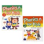 کتاب phonics For Kids 1_2 اثر جمعی از نویسندگان انتشارات ابداع 2 جلدی