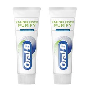 خمیر دندان اورال-بی  مدل PURIFY حجم 75 میلی لیتر