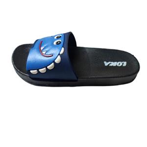 دمپایی پسرانه مدل داینا رنگ ابی پررنگ