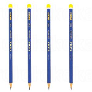 مداد لیرا مدل 2510 2-HB کد 007 بسته 4 عددی