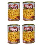 Chinood Canned Corn Sweet - 350 gr pack of 4