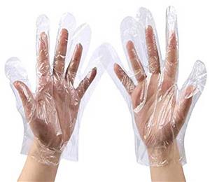 دستکش یک بار مصرف سلفونی single use glove 