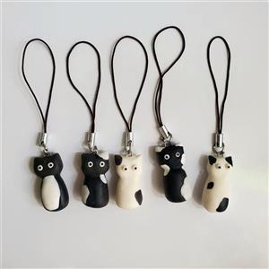 آویز موبایل مدل گربه