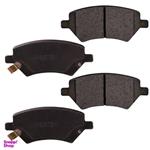 Pars Lent PL80139-1 Front Brake Pad for MVM X33