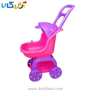 کالسکه بزرگ عروسک پلاستیکی baby land 