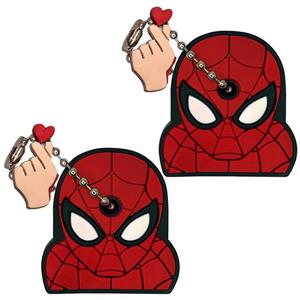کاور کلید مدل Spider Man T04 به همراه آویز مجموعه 2 عددی