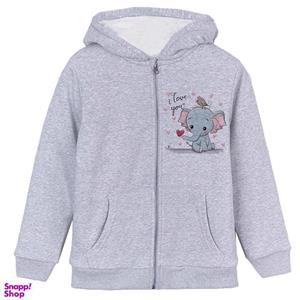 سویشرت دخترانه مدل فیل کد F11