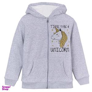 سویشرت دخترانه مدل اسب تک شاخ طلایی کد F7