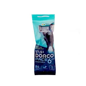 خودتراش دورکو مدل Pace 6 Disposable بسته 1 عددی