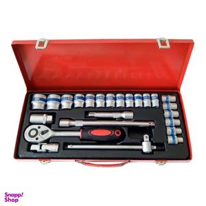 مجموعه 25 عددی آچار و سری بکس تات مدل CR-V