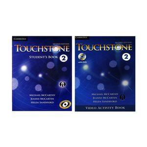 کتاب Touchstone 2 Second Edition اثر جمعی از نویسندگان انتشارات الوندپویان دو جلدی