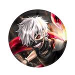 پیکسل خندالو مدل کانکی کن انیمه توکیو غول Tokyo Ghoul کد 11895