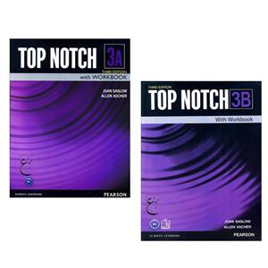 کتاب Top Notch 3A_3B Third Edition اثر جمعی از نویسندگان انتشارات ابداع 2 جلدی