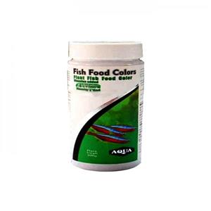 غذای آکوا مدل رنگدانه ماهی برای تمام ماهی های گیاه خوار حجم 100 گرمی Aqua Fish Food Colors For All Vegetarian Fishes 100 gr