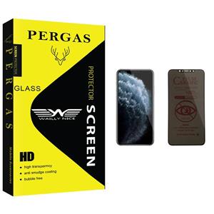 Waily Nice Pergas Glass Privacy Screen Protector For Apple اپل iPhone 11 Pro Max