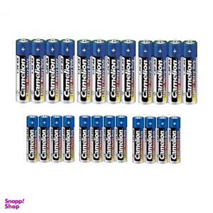 باتری قلمی و نیم قلمی کملیون مدل Super Heavy Duty بسته 24 عددی